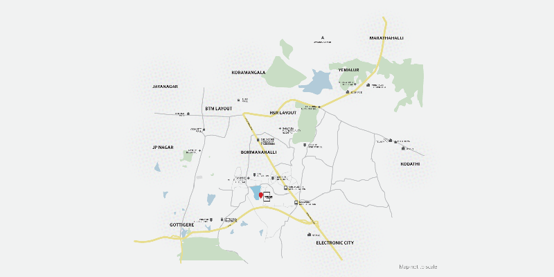 Assetz Canvas and cove Location Map