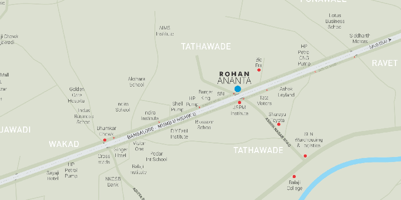 Rohan Antara Location Map